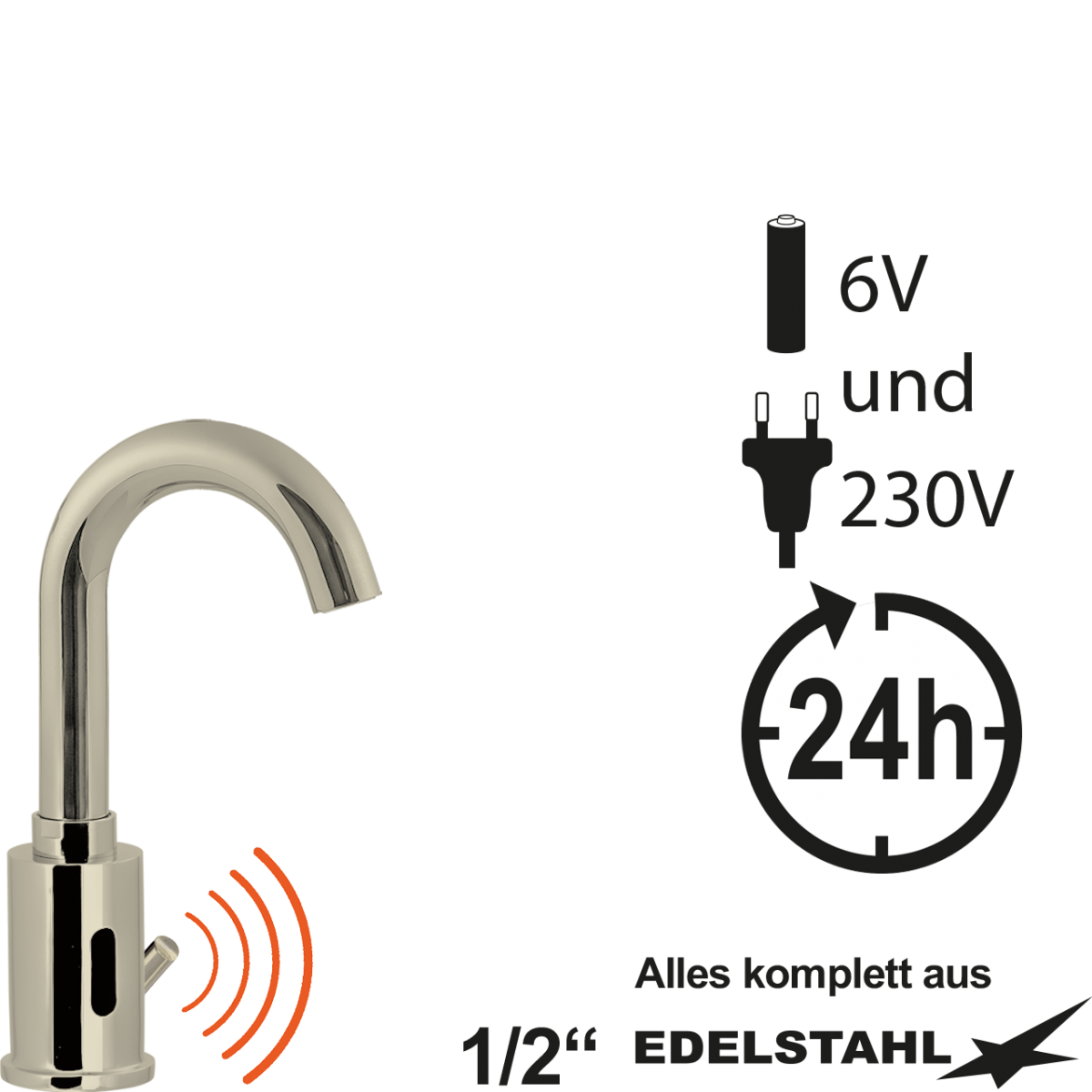 ping Sensorarmatur 1/2" Staffelpreise