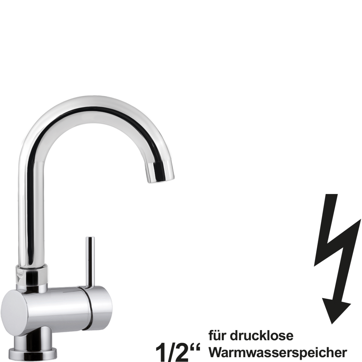 ella Waschtischbatterie 1/2" ND