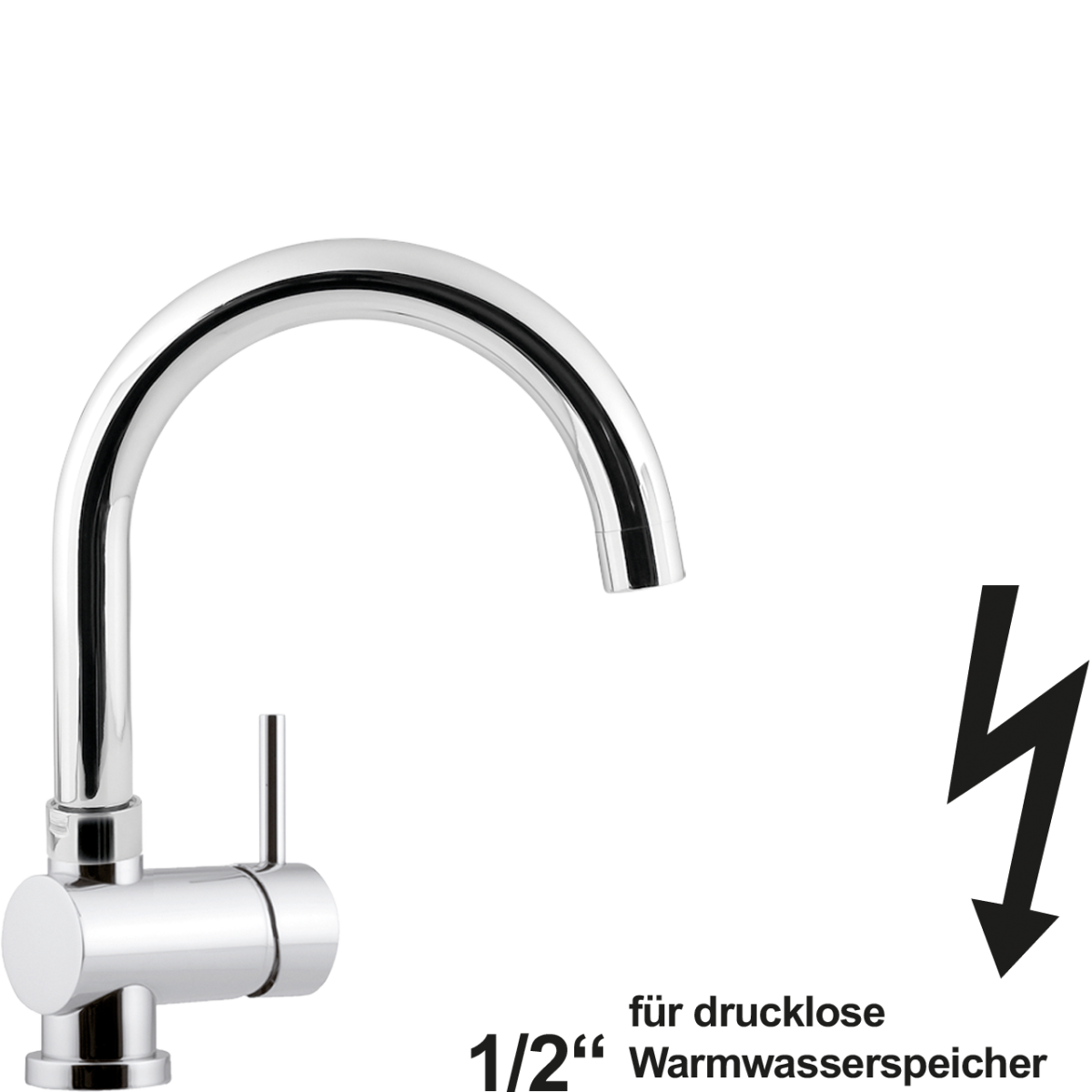 ella Waschtischbatterie 1/2" ND