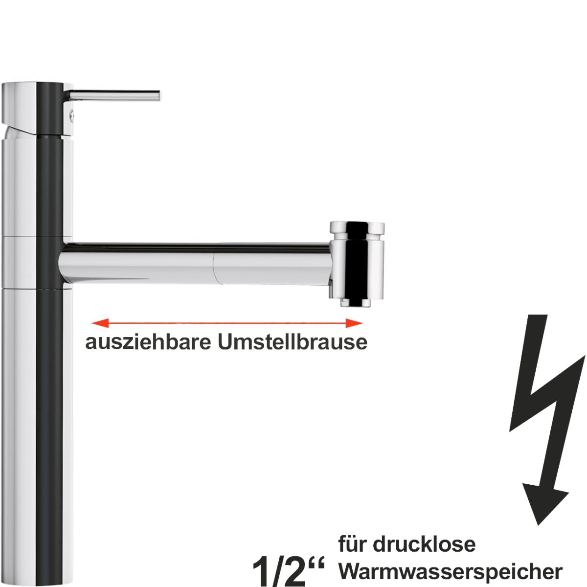 xera Spültischbatterie 1/2" ND