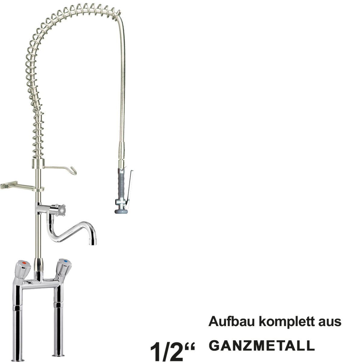 praxitop Vorspülbrause 1/2"