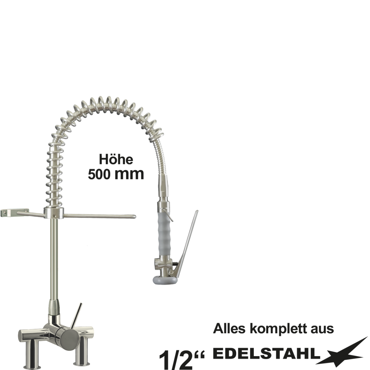 topfree Handspülbrause 1/2"