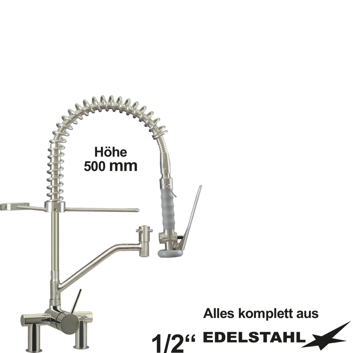 topfix Handspülbrause 1/2"