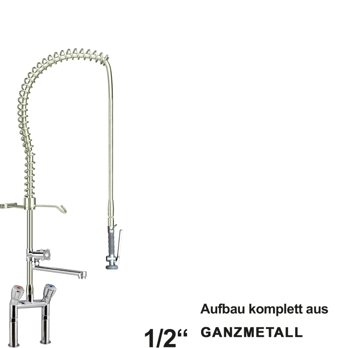 GSS Geschirrbrause kombiniert chrom-VA