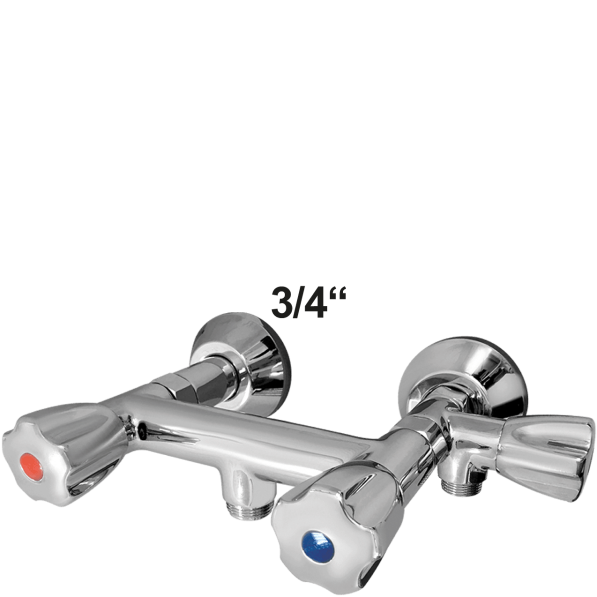 profi Wandbatterie 3/4"