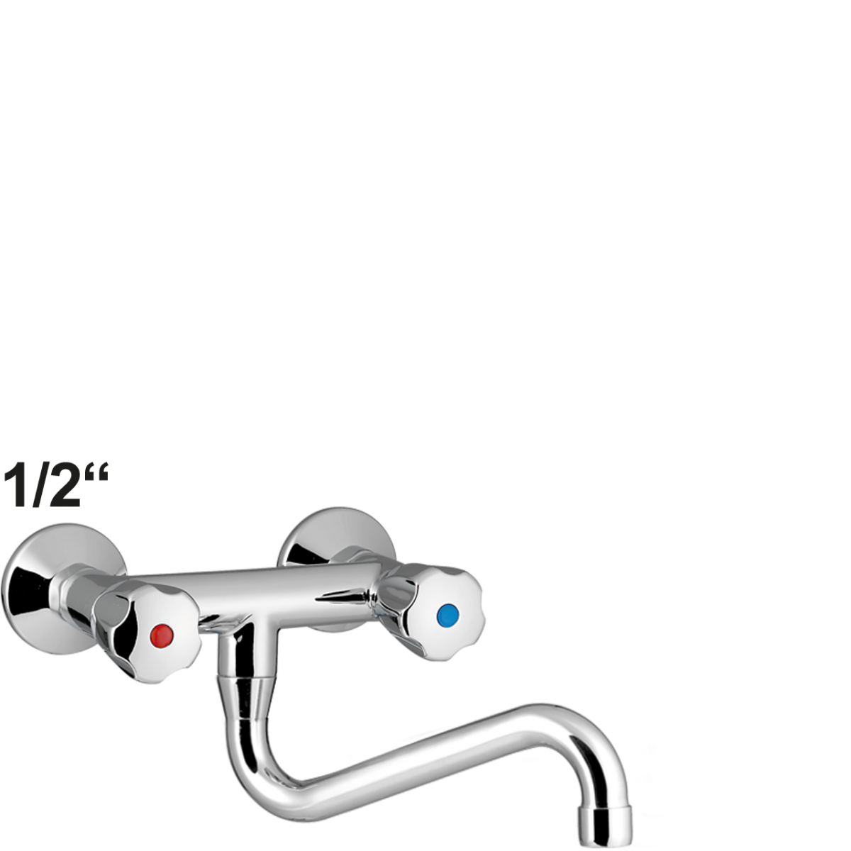 gastro Wandbatterie 1/2"