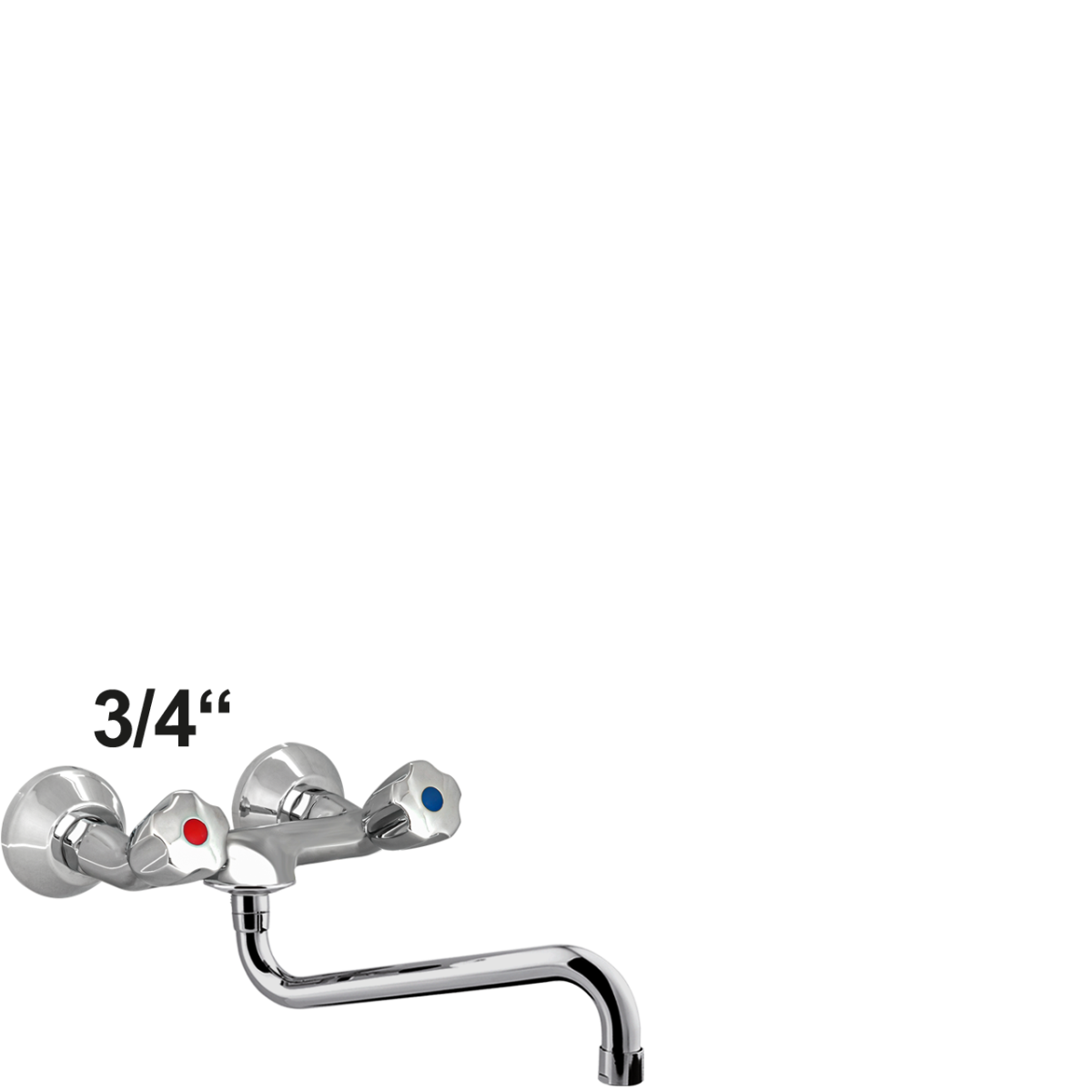 maxos Wandbatterie 3/4"