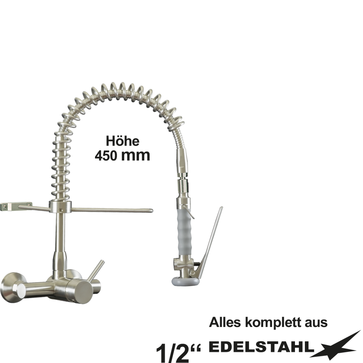 topfree Handspülbrause 1/2"