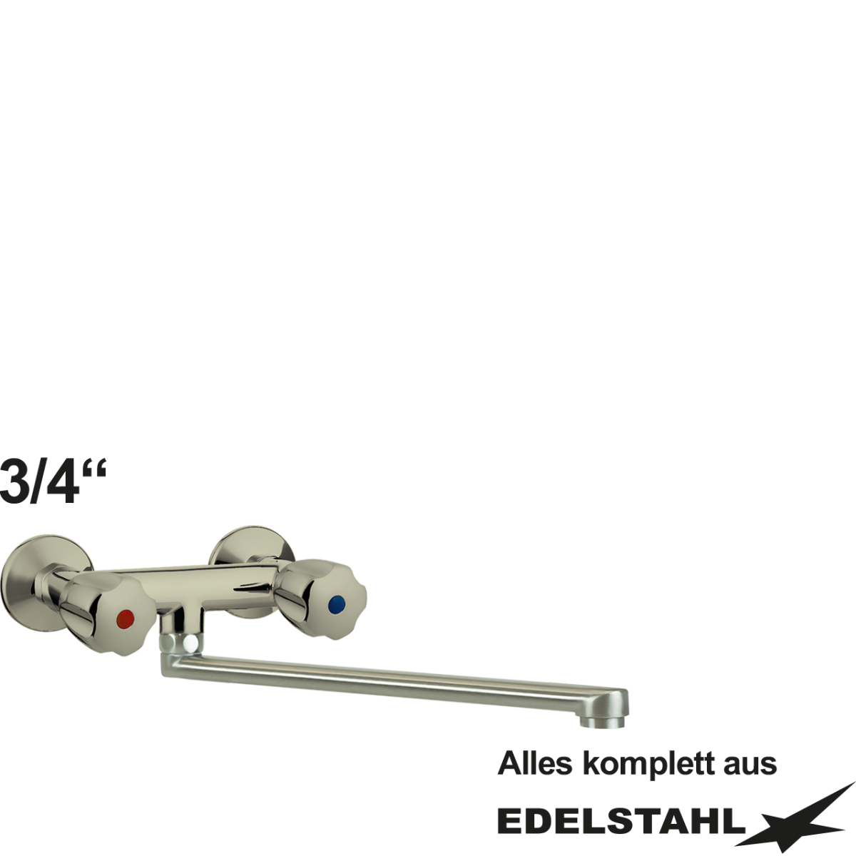 classic Wandbatterie 3/4"