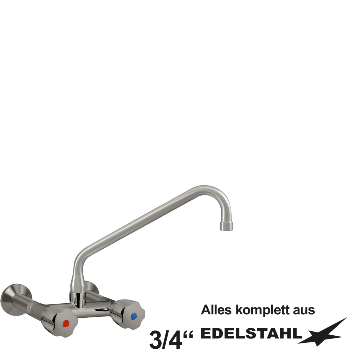 classic Wandbatterie 3/4"