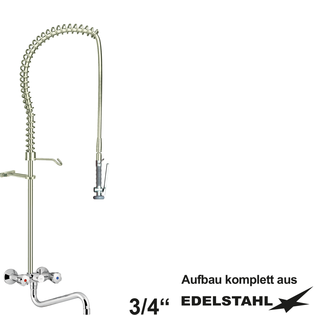 profi Vorspülbrause 3/4" - Oberteile 3/4"