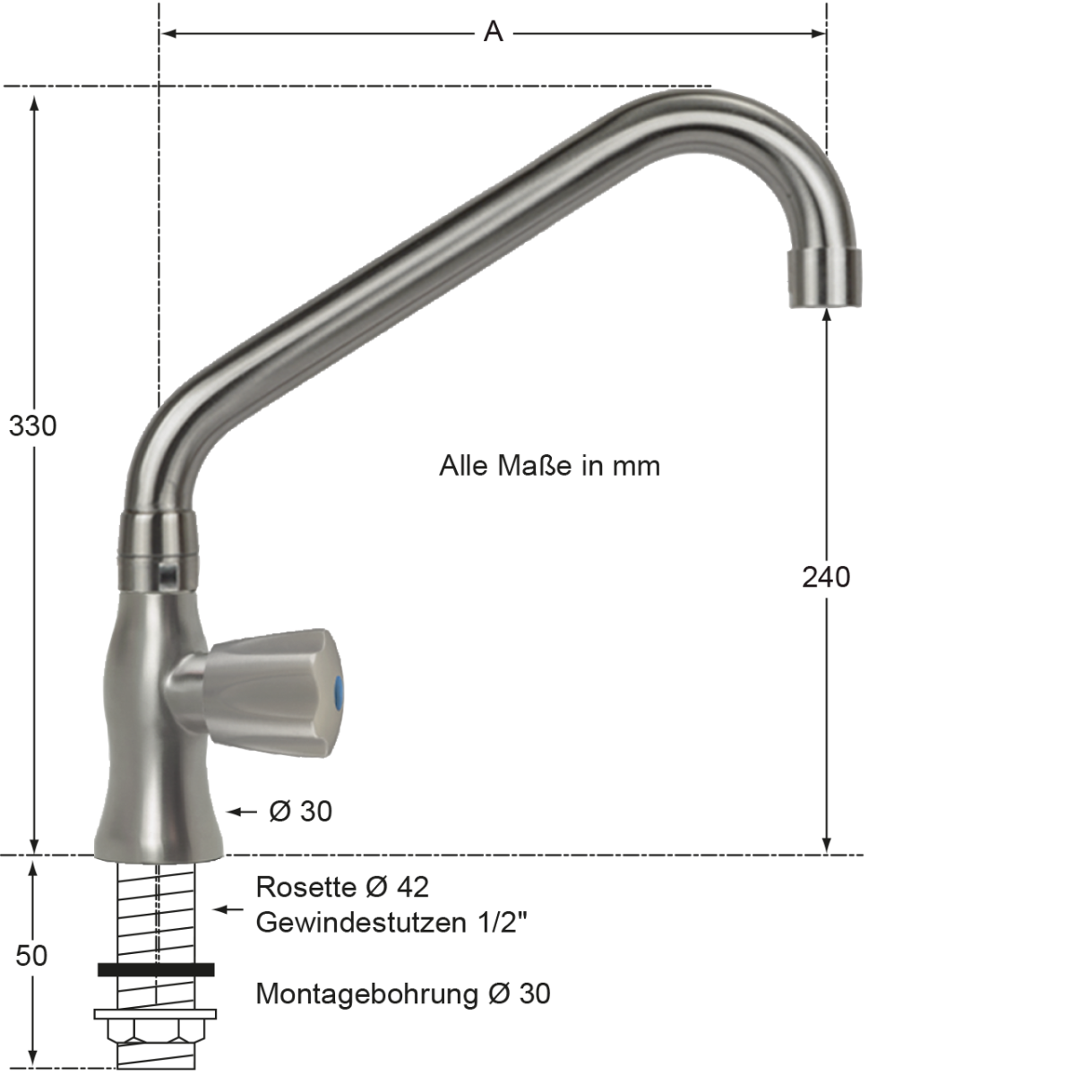 clarix Standventil 1/2" – Bild 4