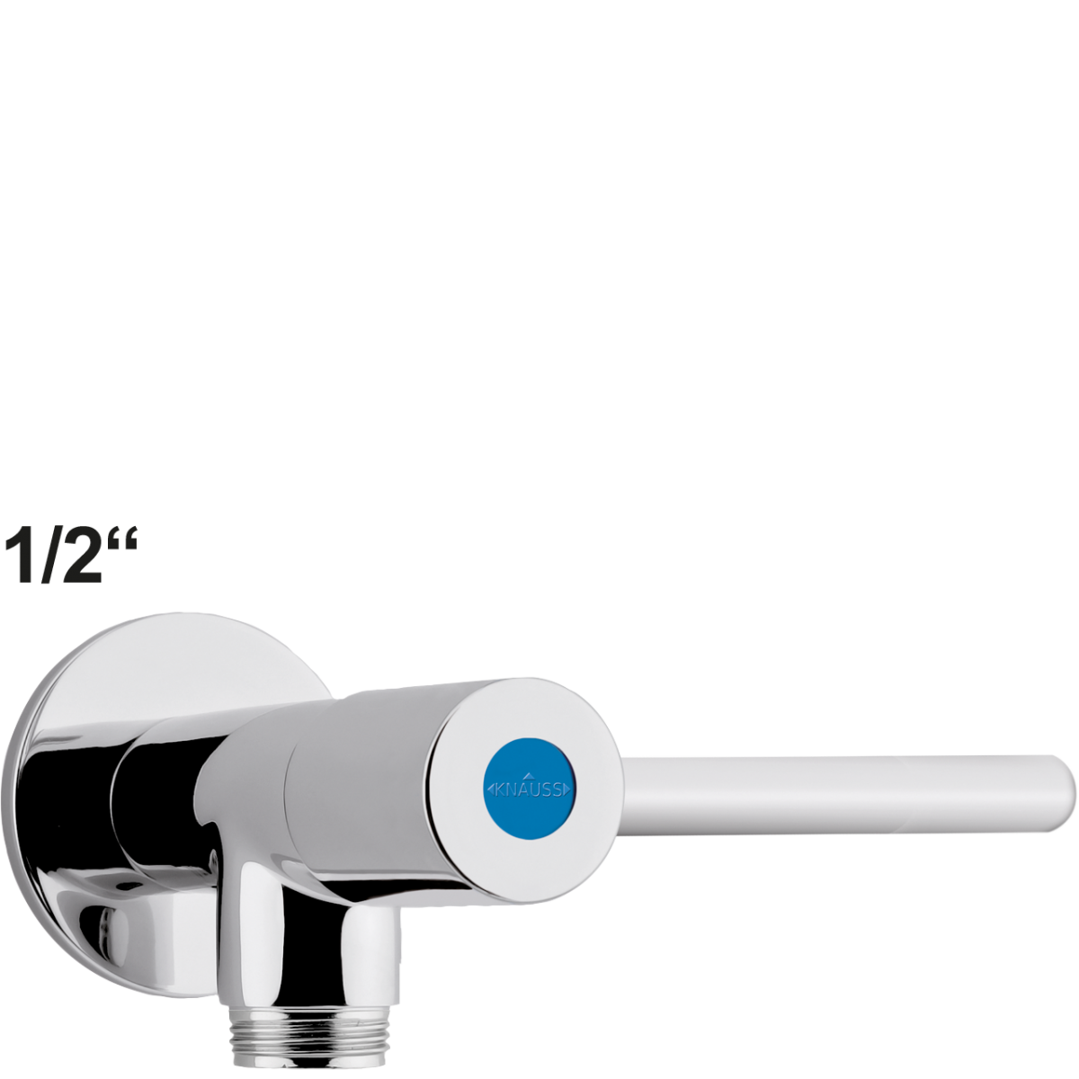 silver Wandventil 1/2"