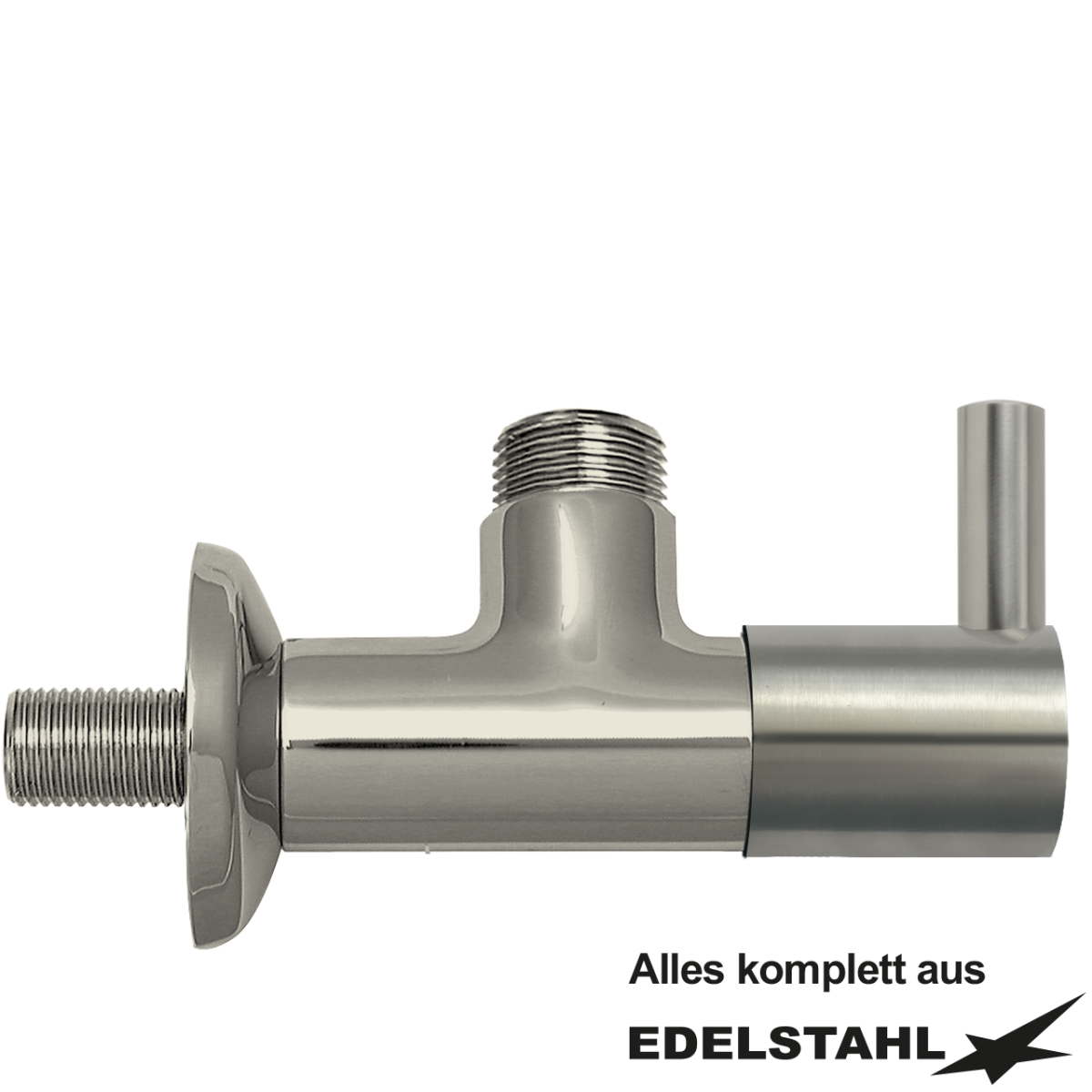 Eckventil 3/4" x 3/4" aus Edelstahl Staffelpreise