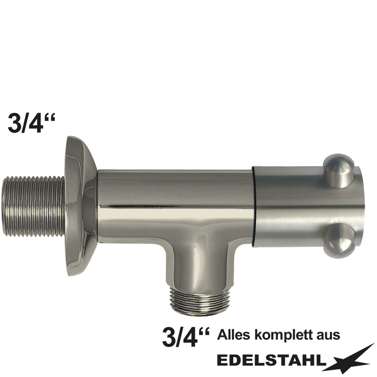 clasix Wandventil 3/4"