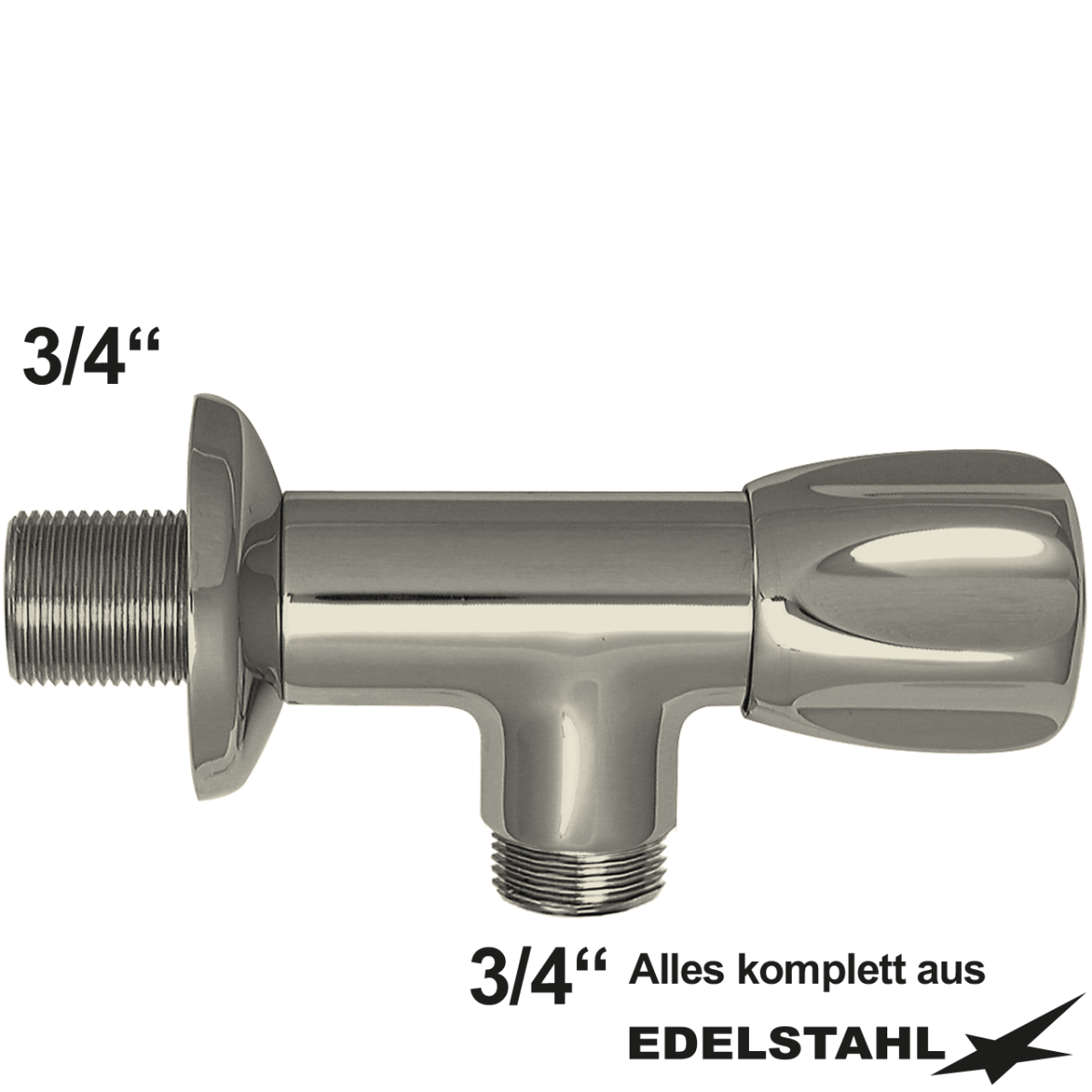 clarix Wandventil 3/4"