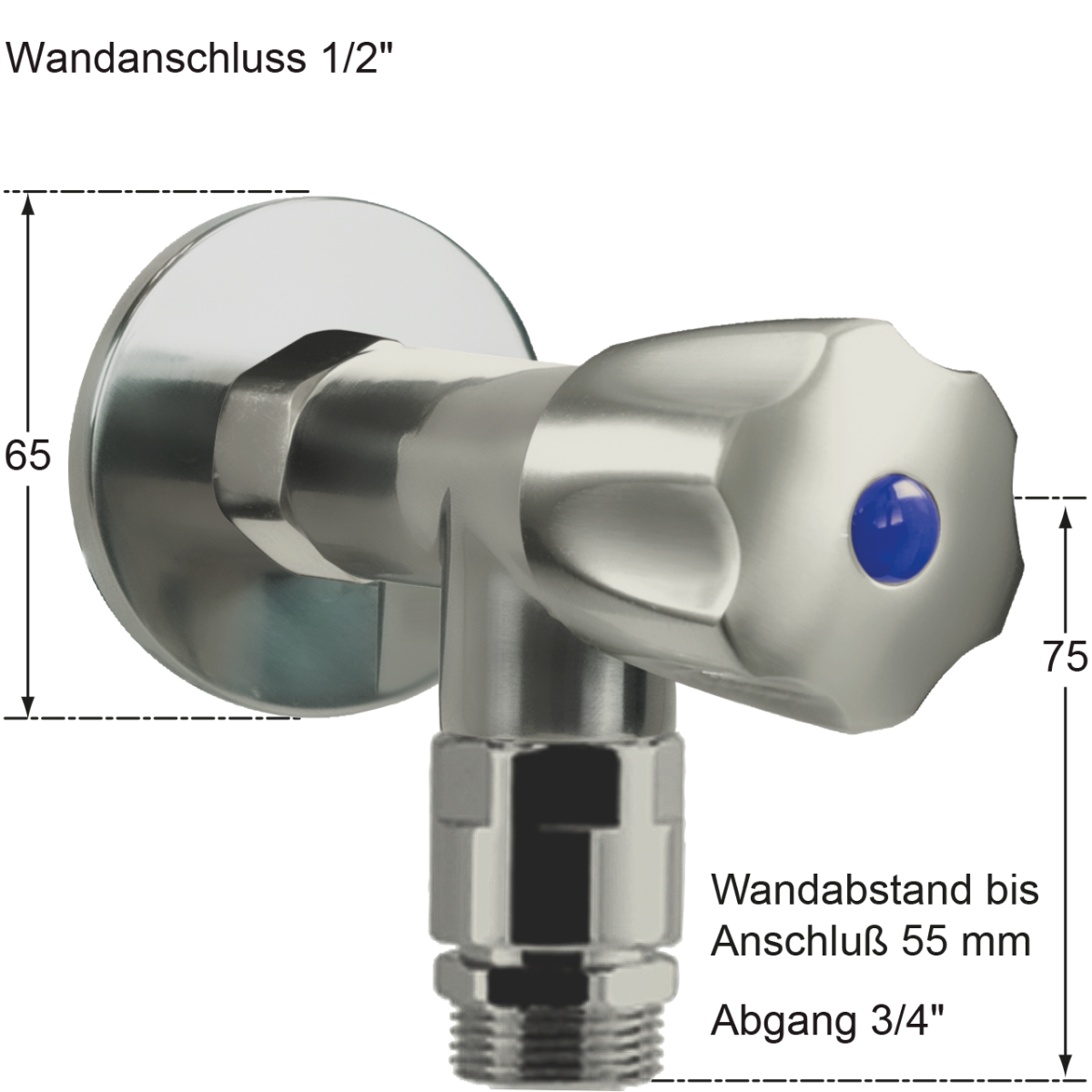 clarix Wandventil 1/2" – Bild 2