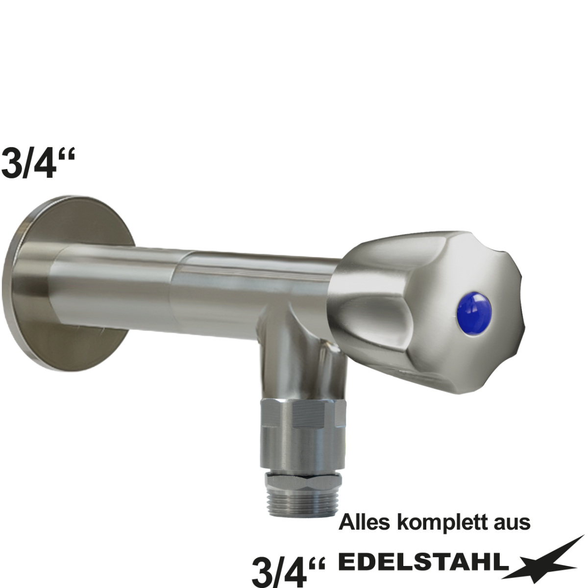 clarix Wandventil 3/4"