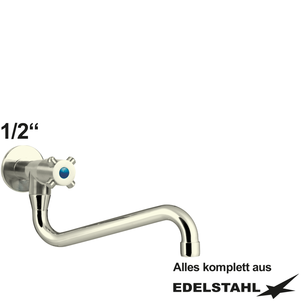 clasix Wandventil 1/2"