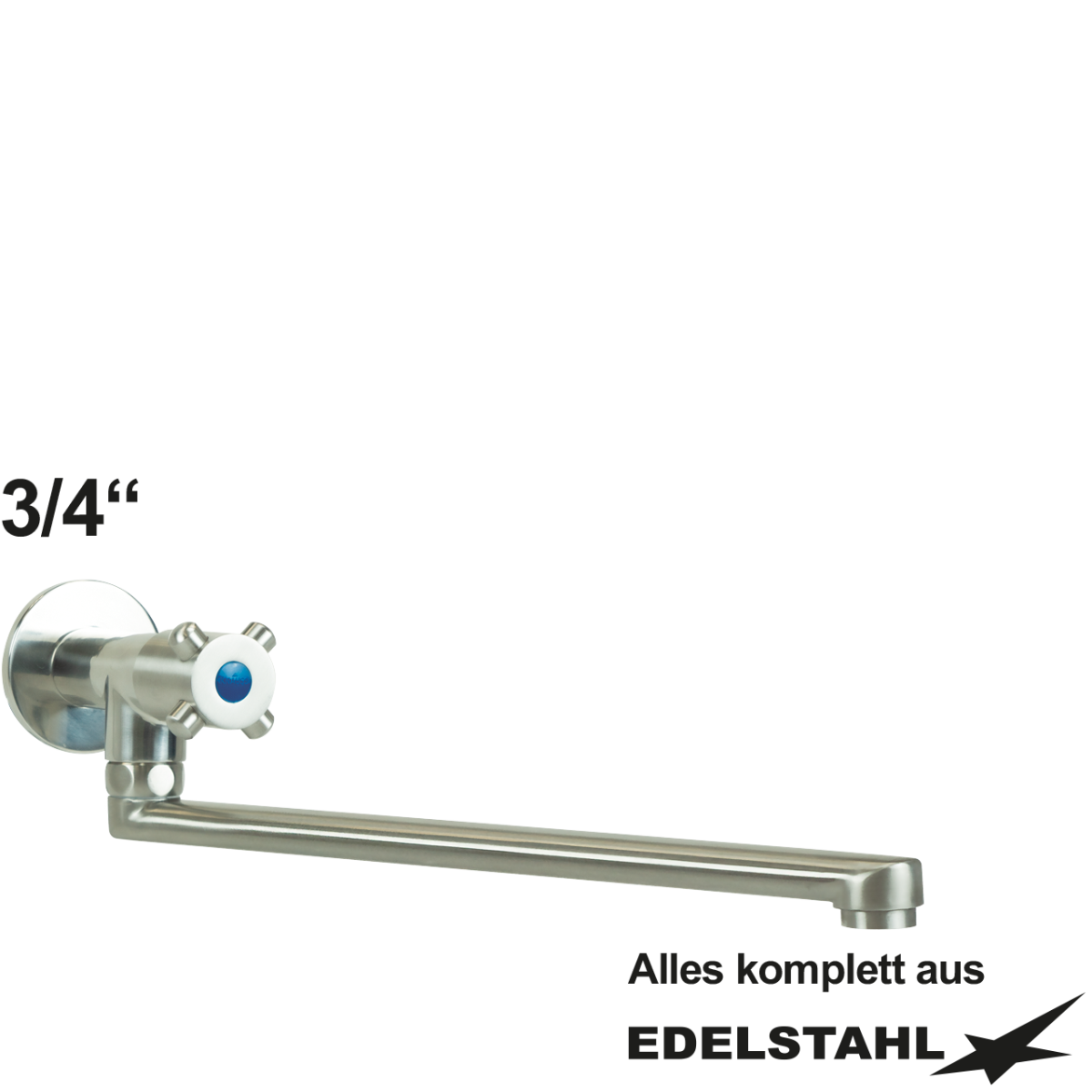 clasix Wandventil 3/4"