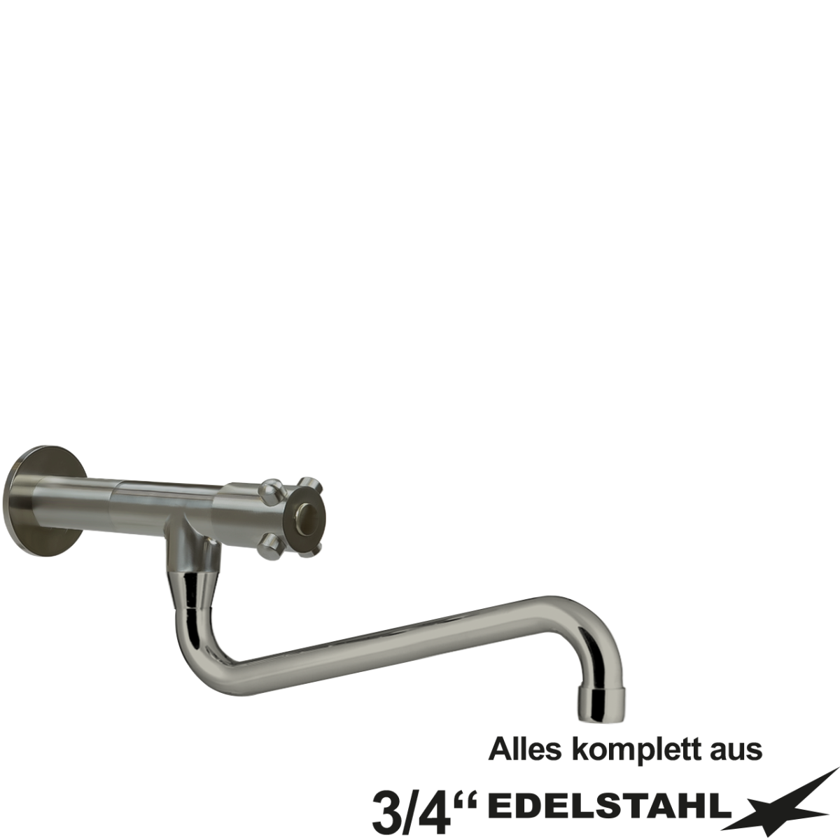 clasix Wandventil 3/4"