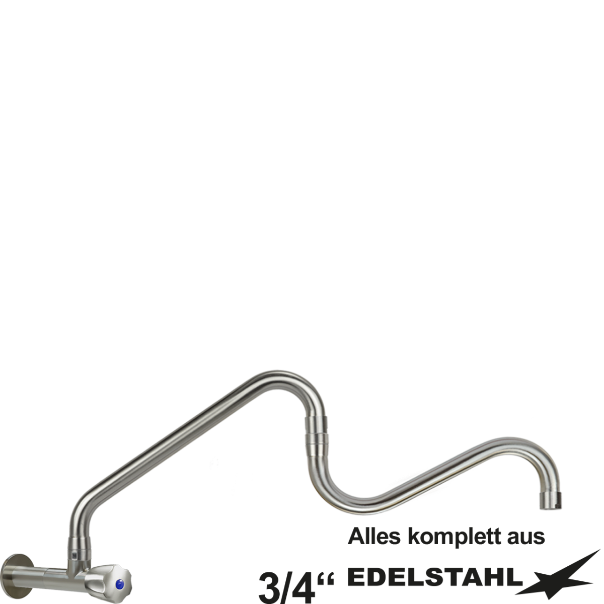 clarix Wandventil 3/4"