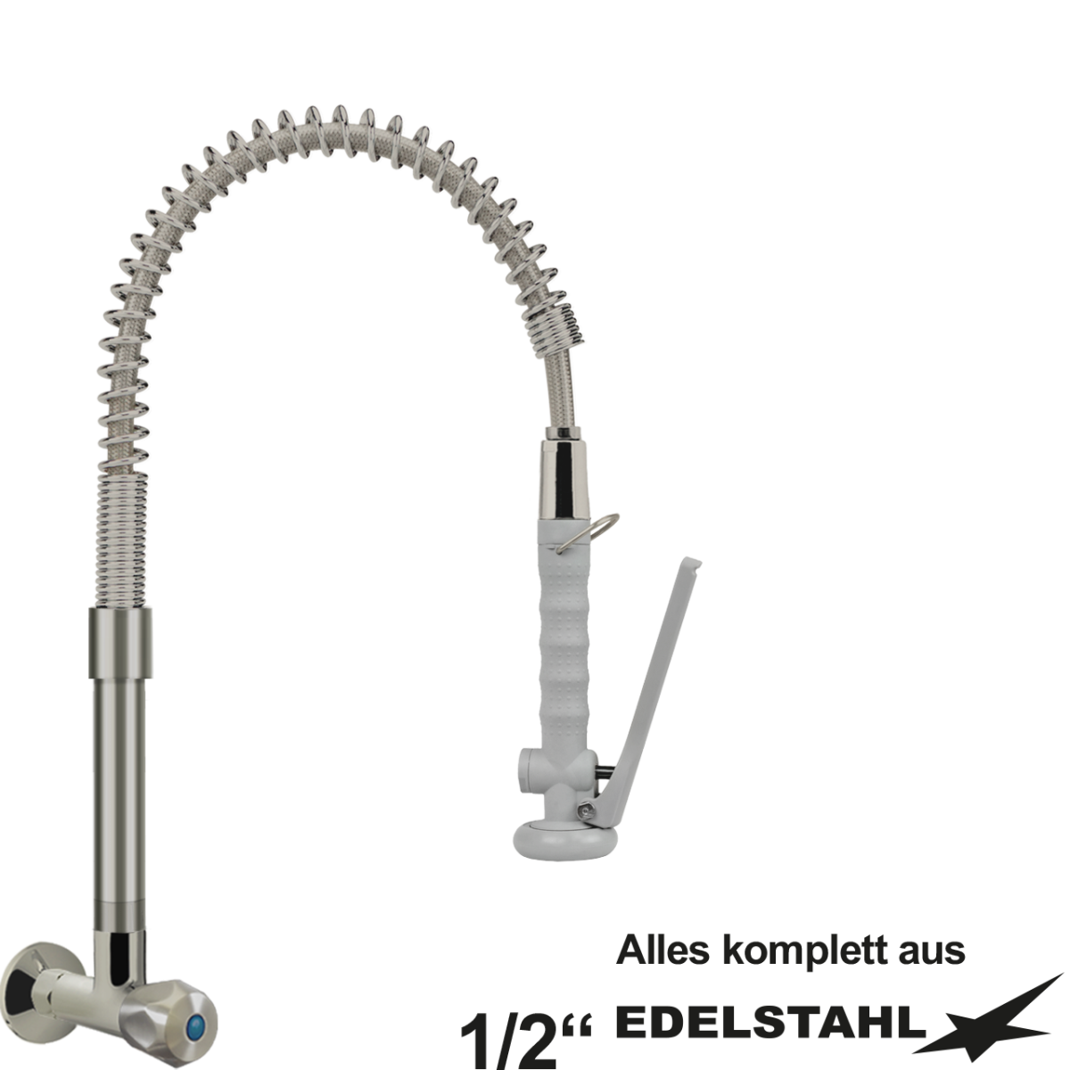meditop VE-Wasser Brausegarnitur Wandventil 1/2"