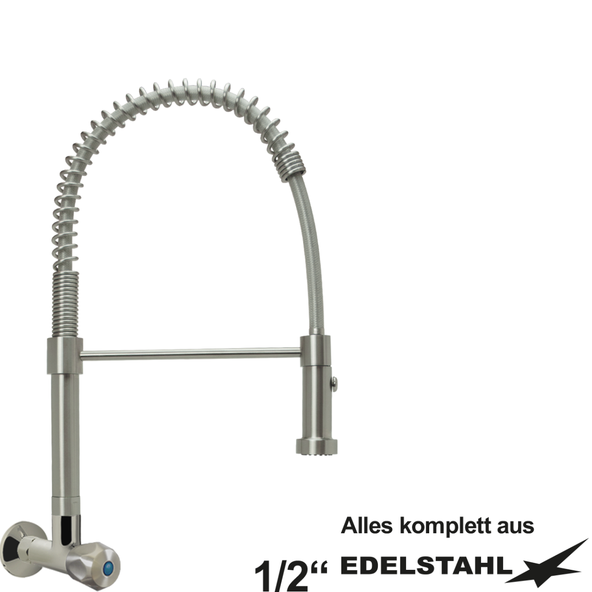 meditop VE-Wasser Brausegarnitur Wandventil 1/2"