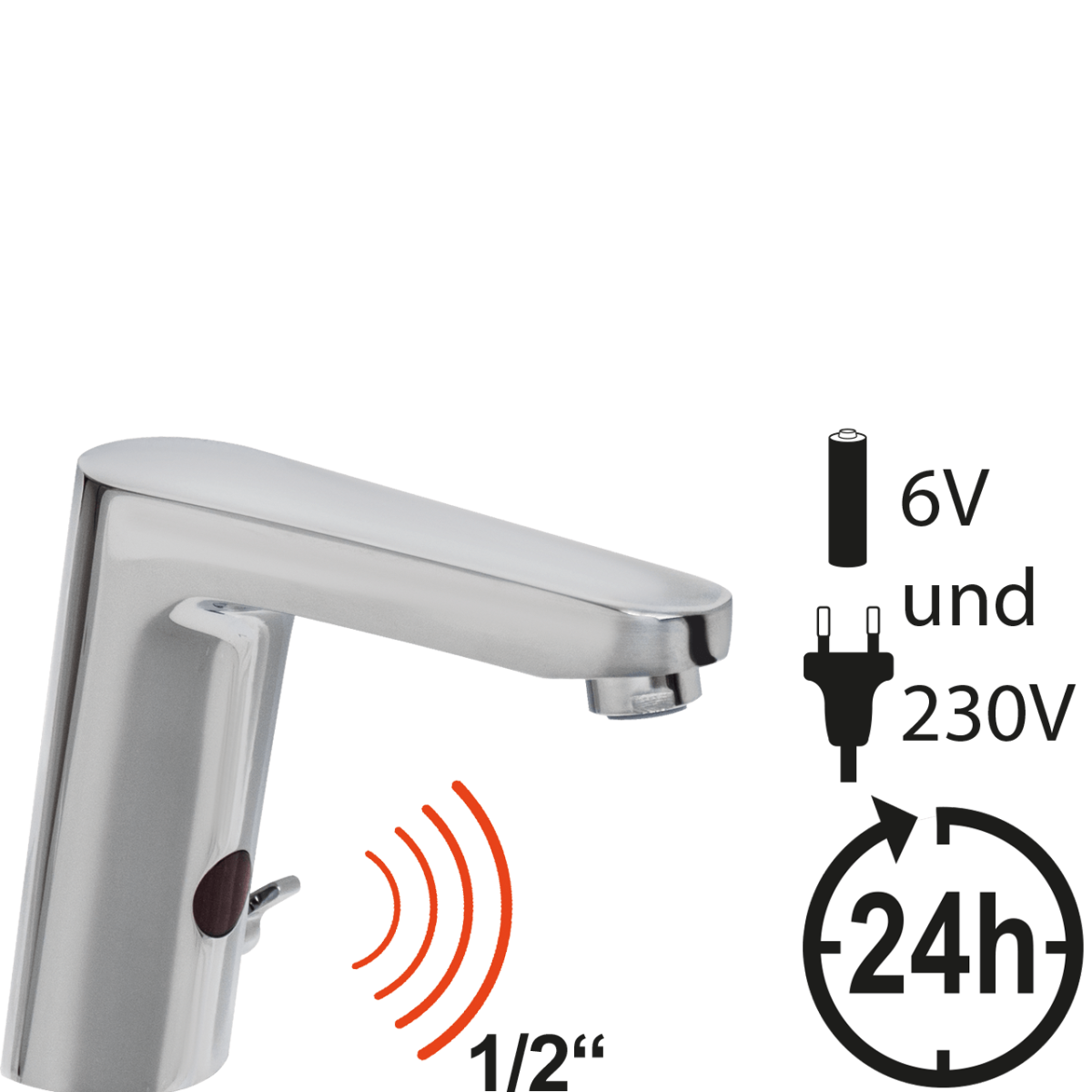 ring Sensorarmatur 1/2" Staffelpreise