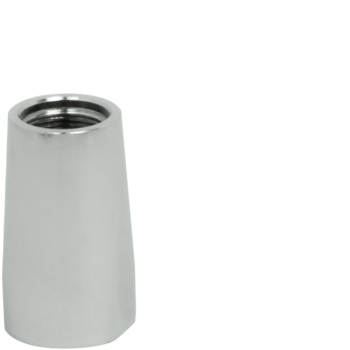 Gewindenippel 1/2" IG x M15x1 IG. SW24 mm außen VA