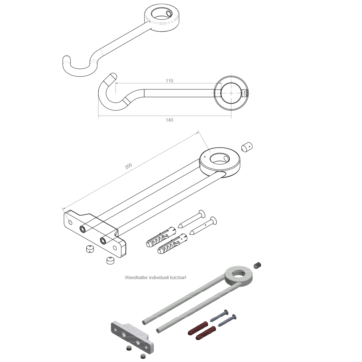 optimo Vorspülbrause 3/4" – Bild 4