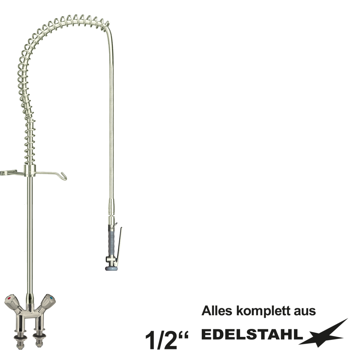 narrow Vorspülbrause 1/2"