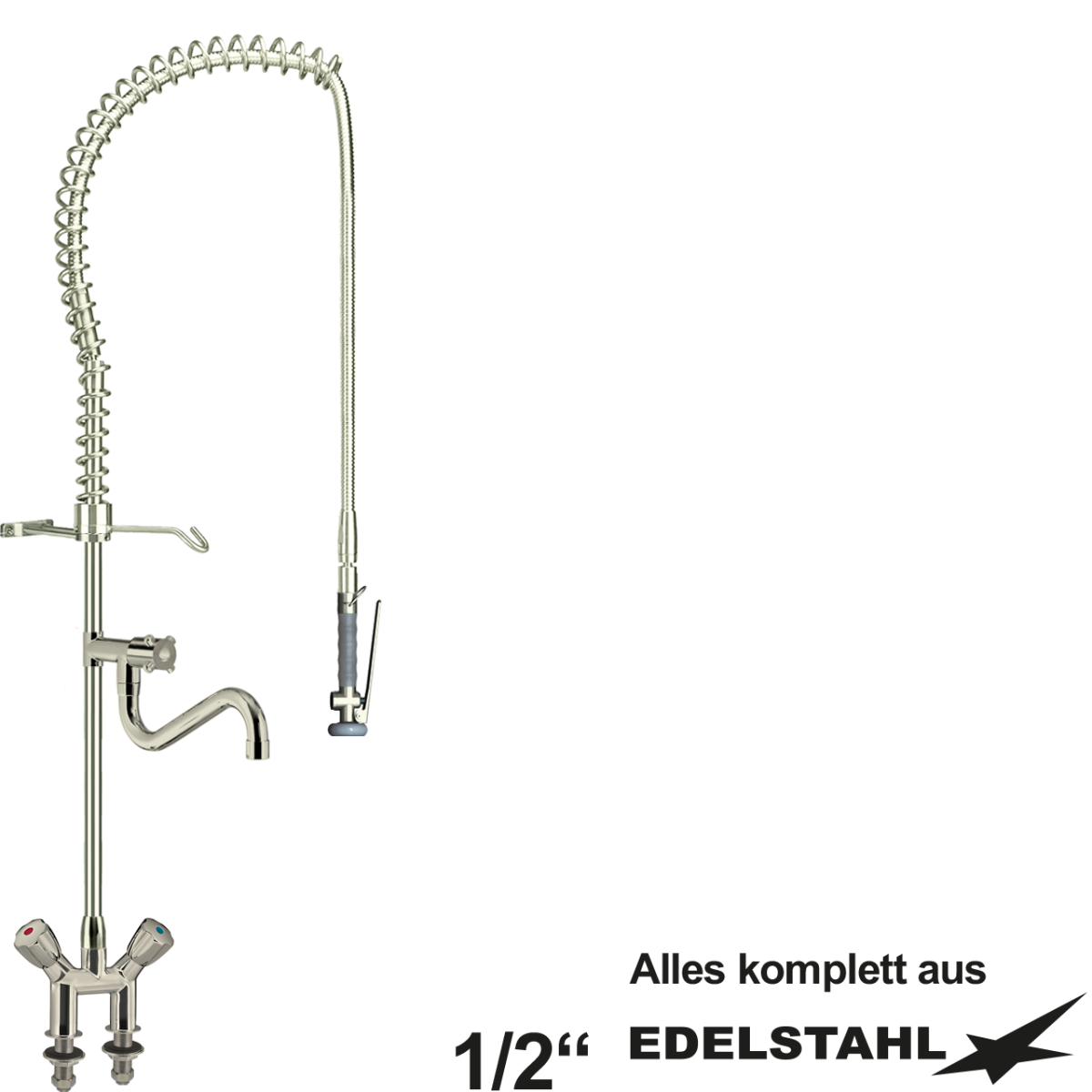 narrow Vorspülbrause 1/2"