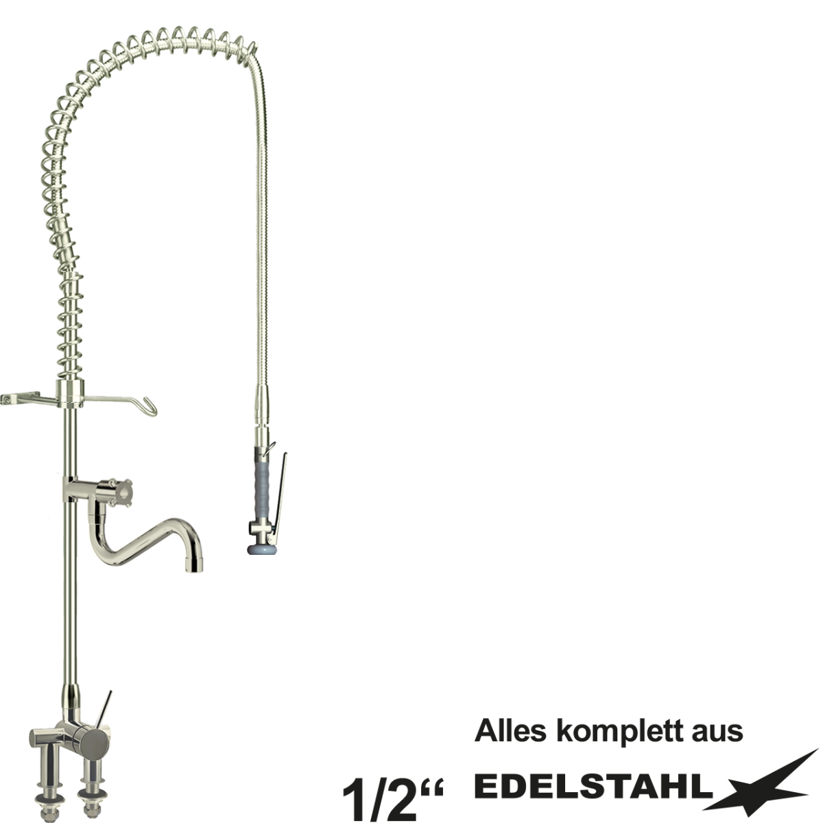 norrow Vorspülbrause 1/2"