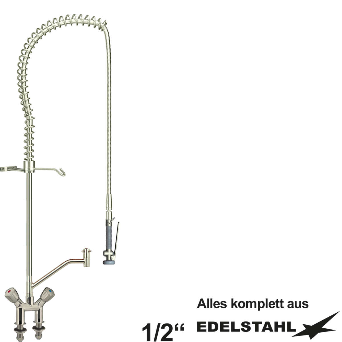 narrow Vorspülbrause 1/2"