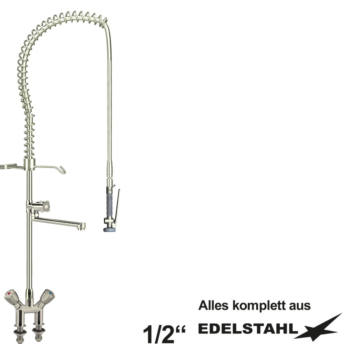 narrow Vorspülbrause 1/2"