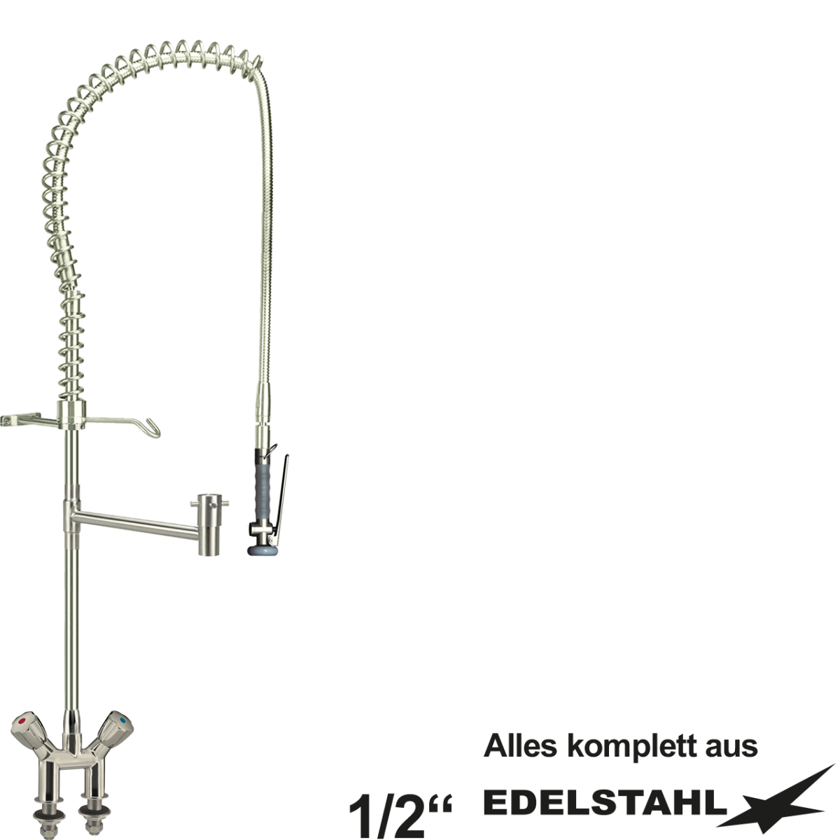 narrow Vorspülbrause 1/2"