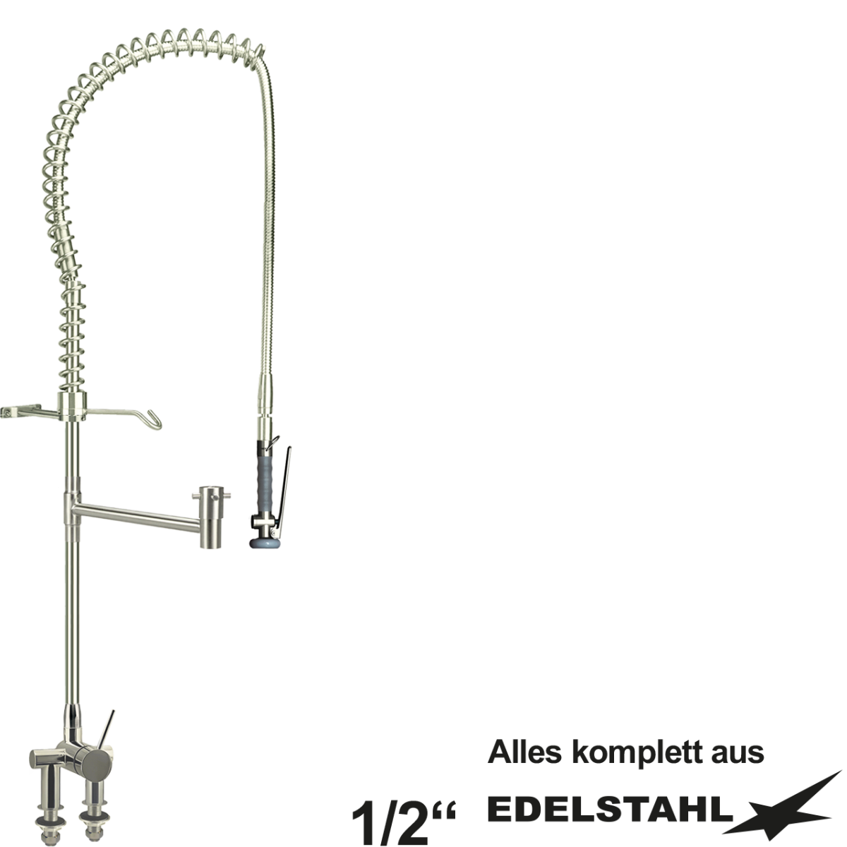 norrow Vorspülbrause 1/2"