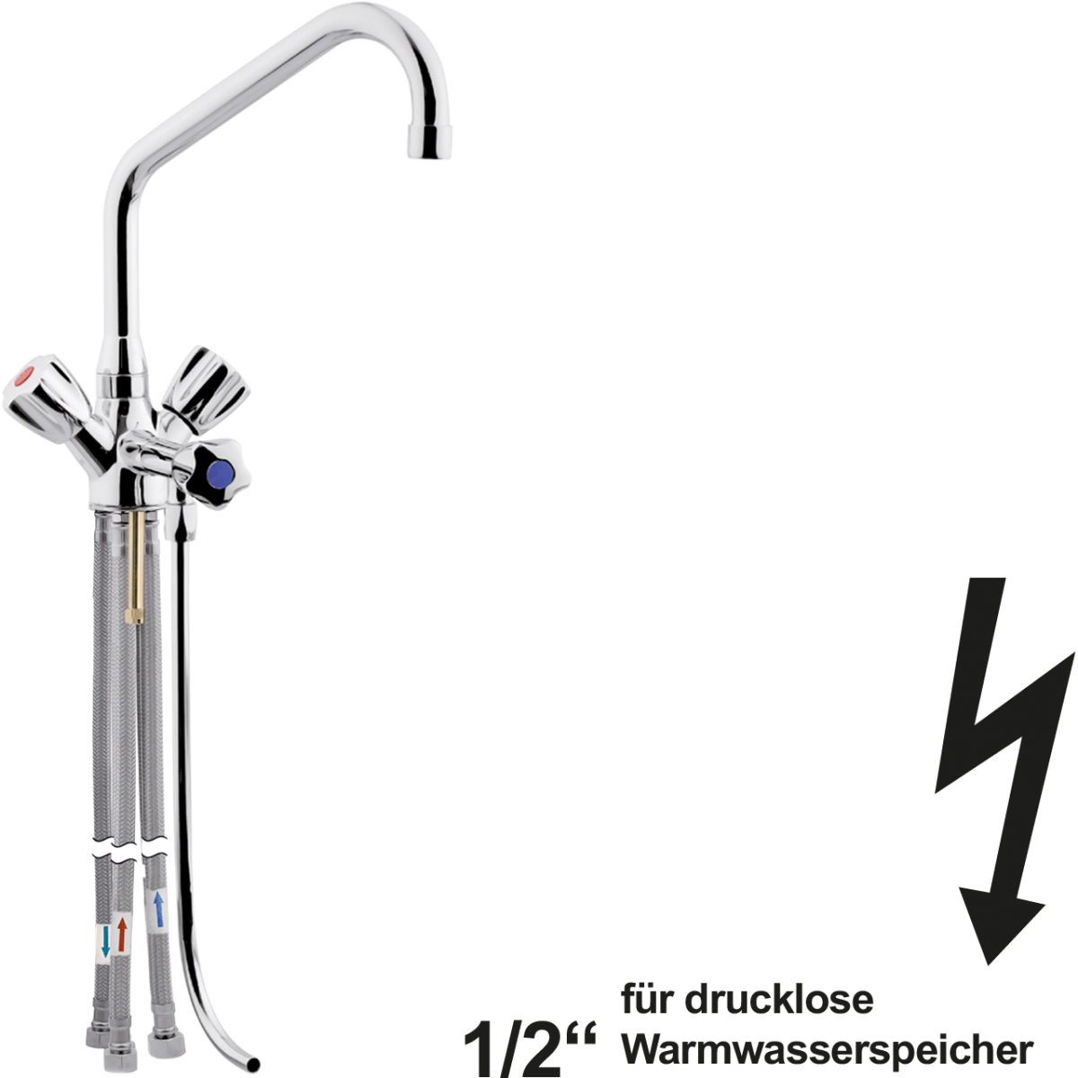 fresh Thekenarmatur 1/2" ND