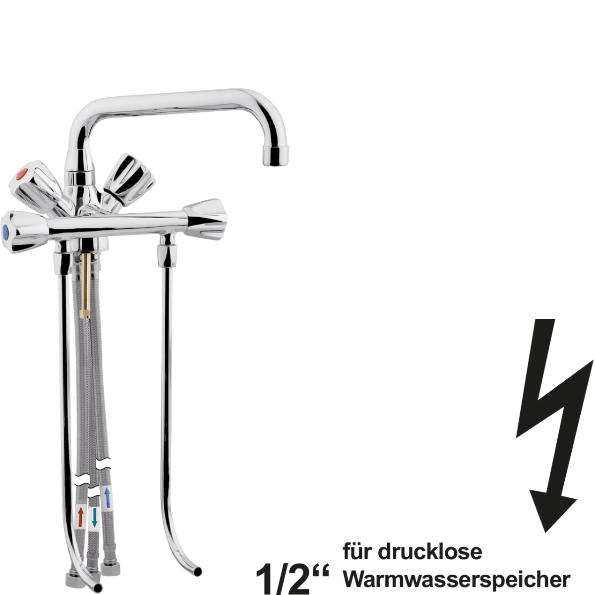 fresh Thekenarmatur 1/2" ND Staffelpreise