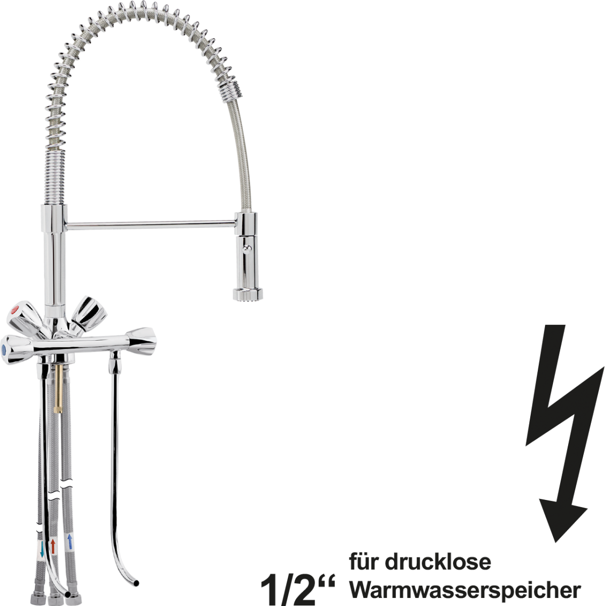 fresh Thekenarmatur 1/2" ND