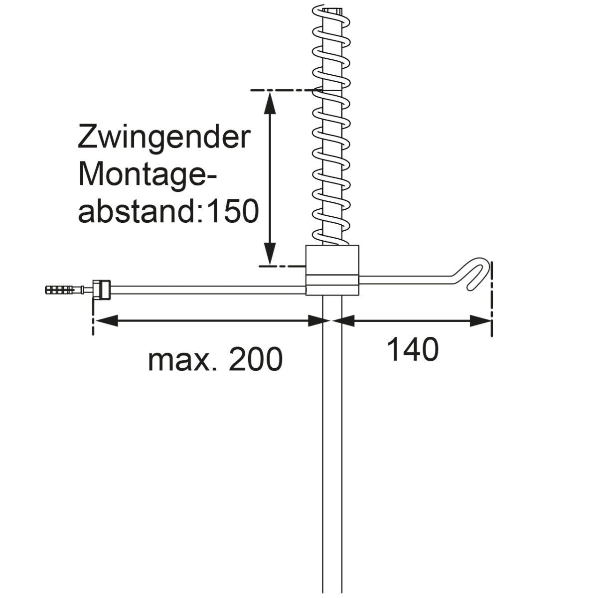 optimo Vorspülbrause 3/4" – Bild 5