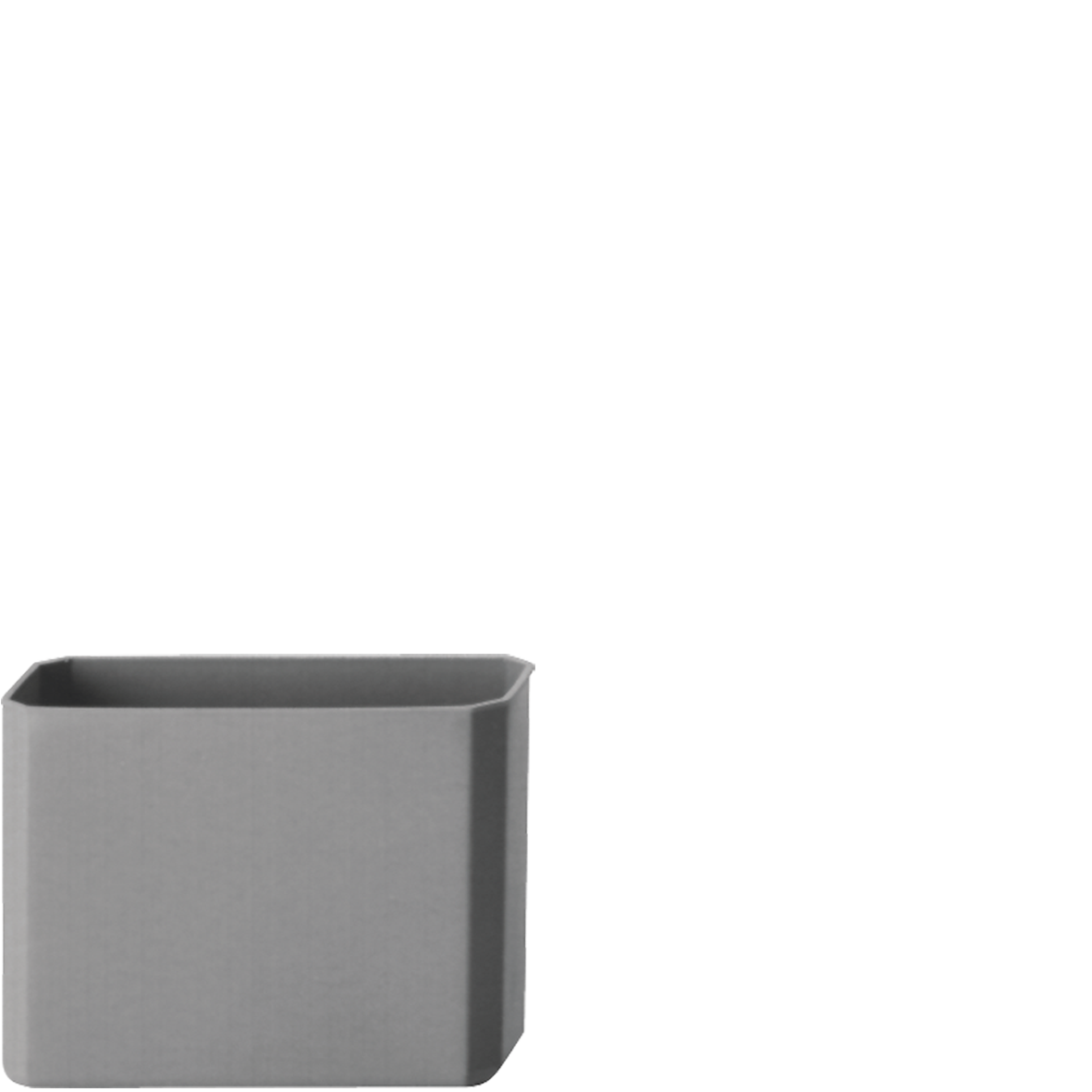 Batteriebox grau 1 Liter