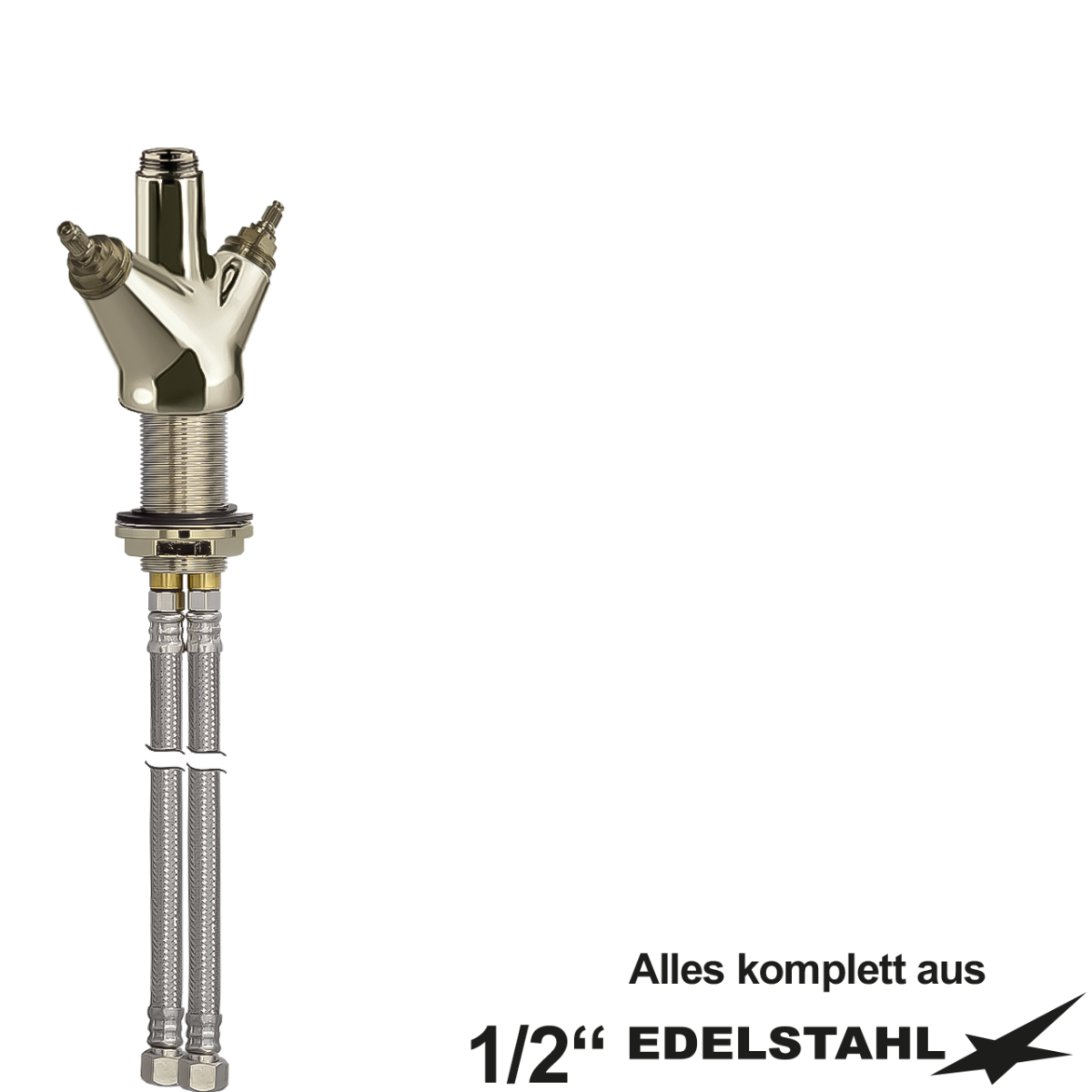 classic ELB-Körper V2A 1/2" ohne Griffe