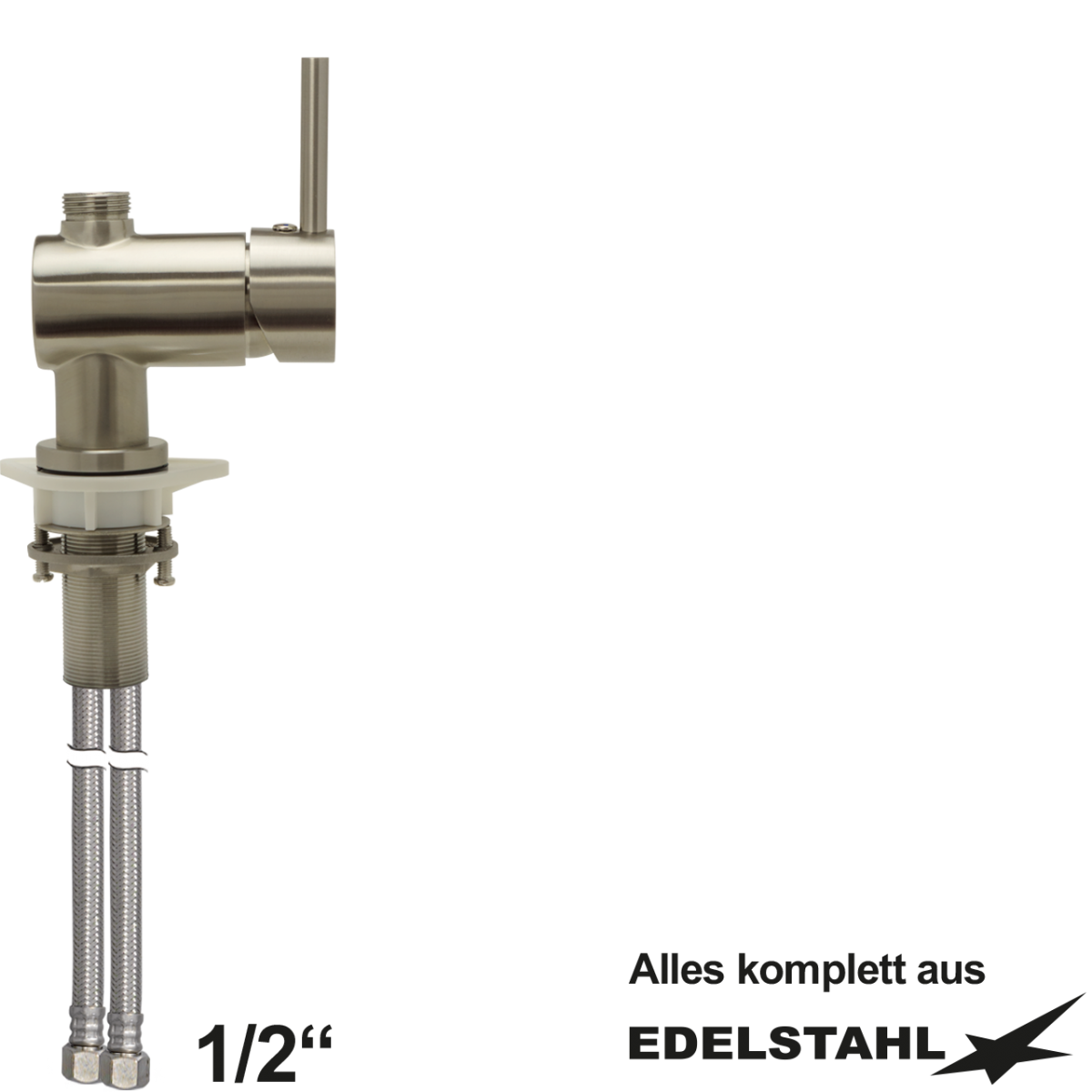 mixter ELB-Körper mit Stehbolzen 1/2" VA