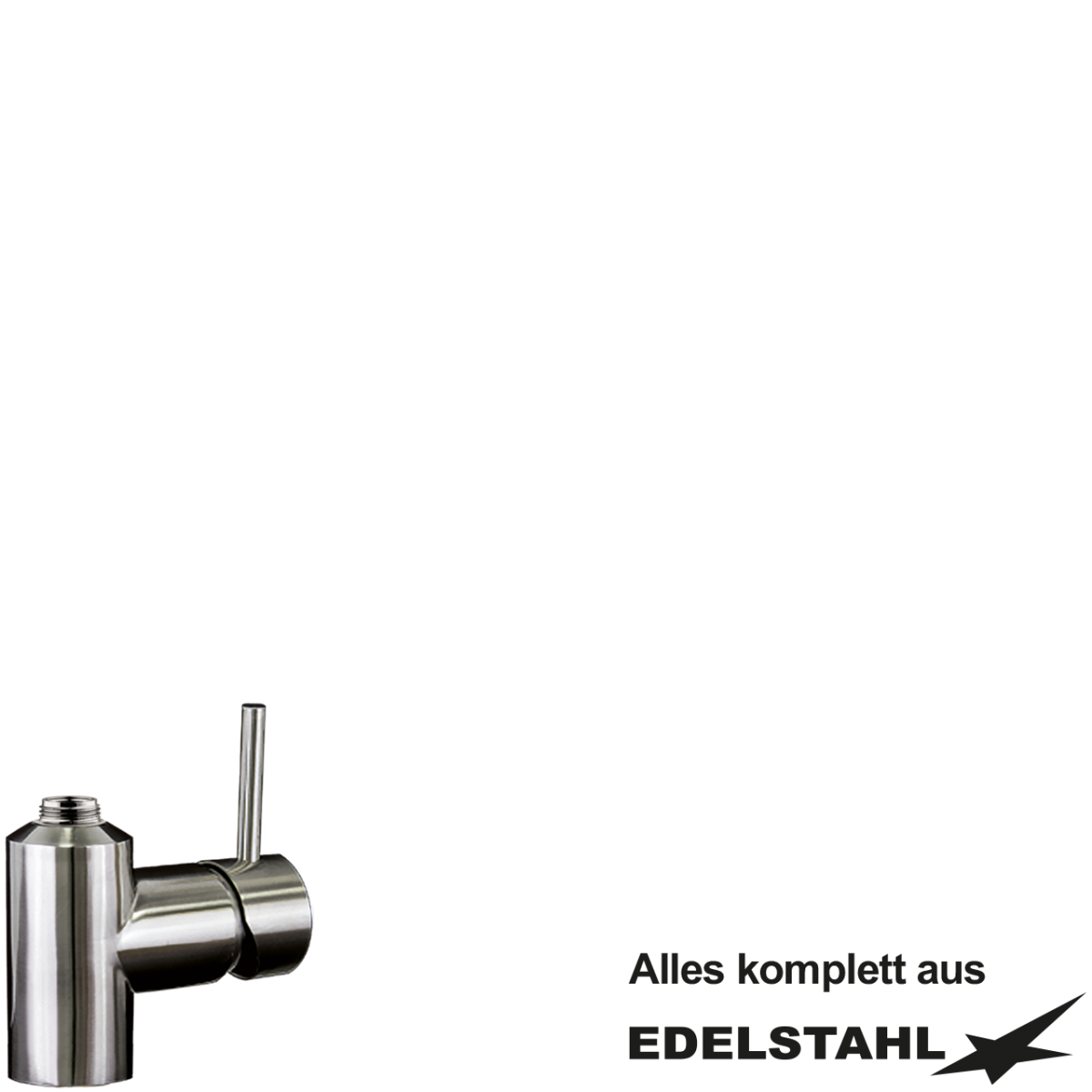 master Körper 2xM10x1 m. Hebel 3/4" VA 5/4" IG