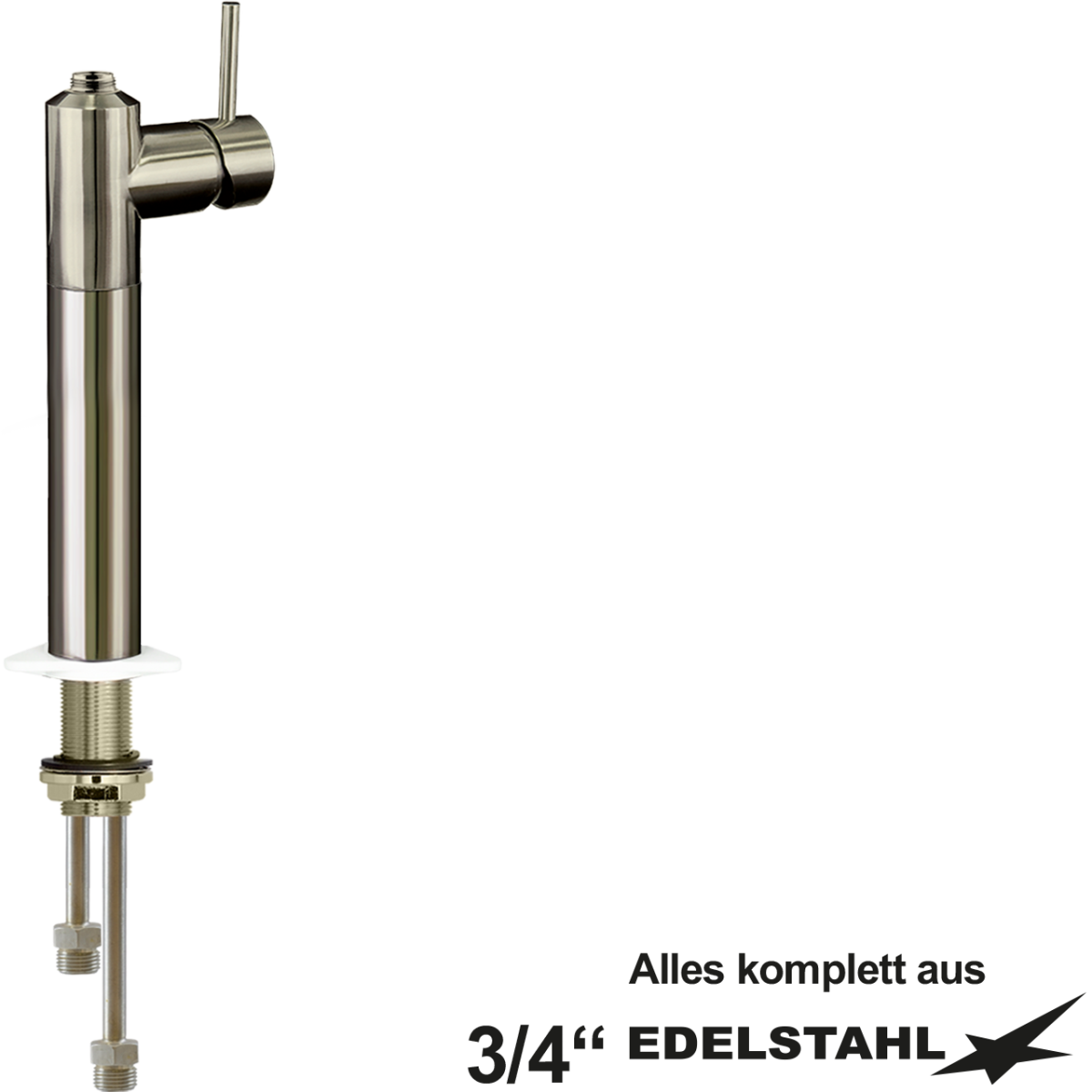 200er-Säulen-ELB-Körper 1 1/4" Stutzen 3/4" VA