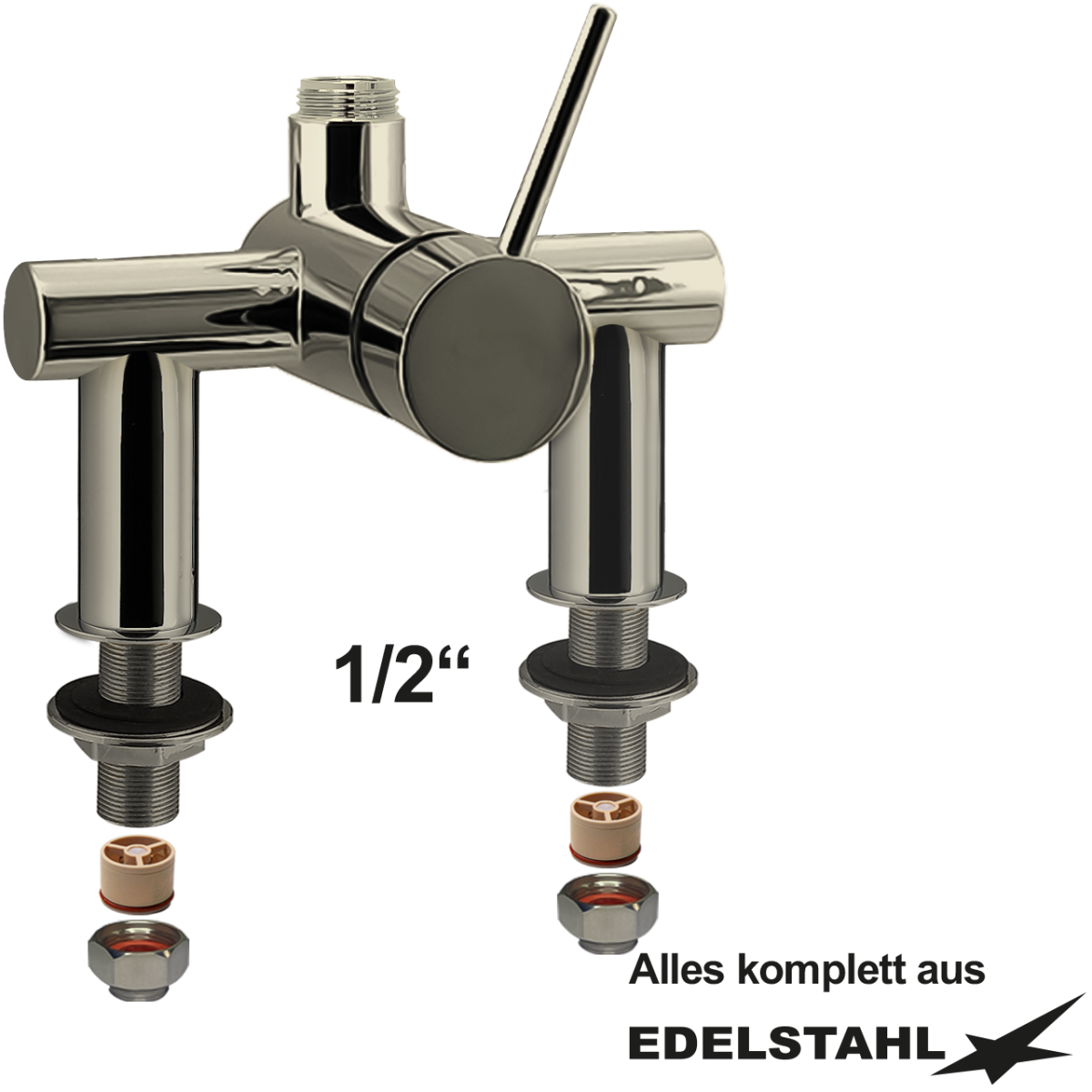 xaria Standbatterie für Brauseschlauch 3/4"