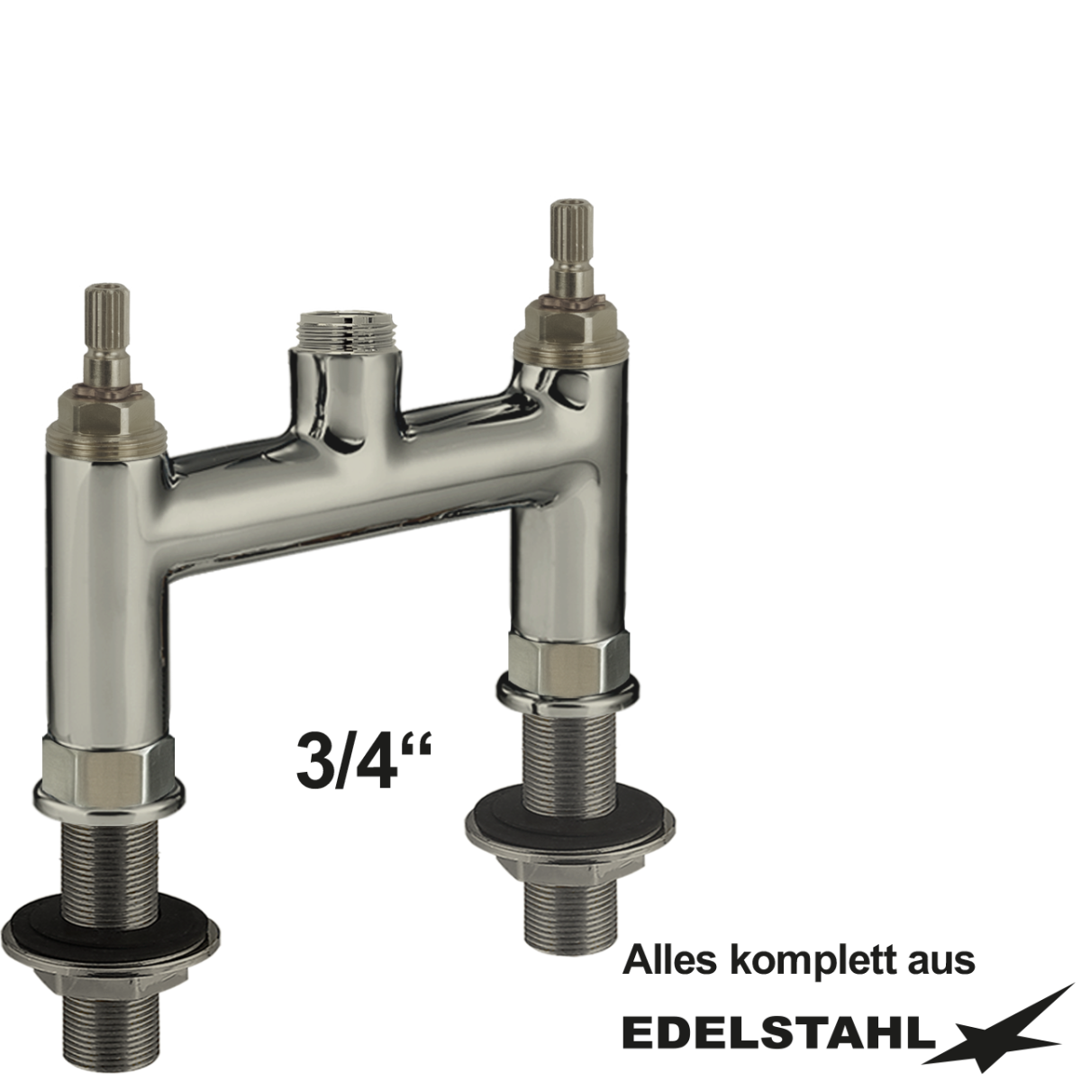classic STB-Körper V2A 3/4" ohne Griffe