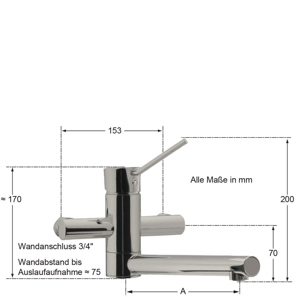 mextor Wandbatterie 1/2" – Bild 2